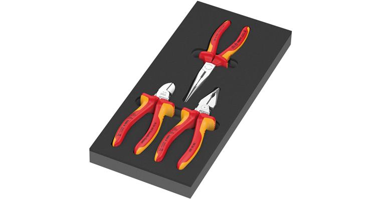 1001709227 Pliers set 9784 KNIPEX Pliers set VDE 1 3 pieces 05150184001