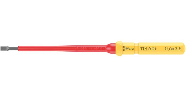 1001700942 Interchangeable blade for slotted screws KK VDE 60 i 0.6 x 3.5 mm TIE 05006502001
