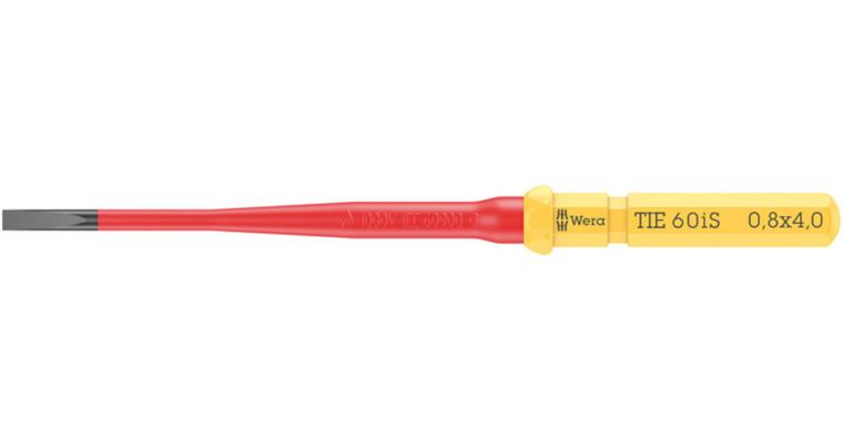 1052503204 Interchangeable blade for slotted screws KK VDE 60 iS 0.8 x 4.0mm TIE 05006507001
