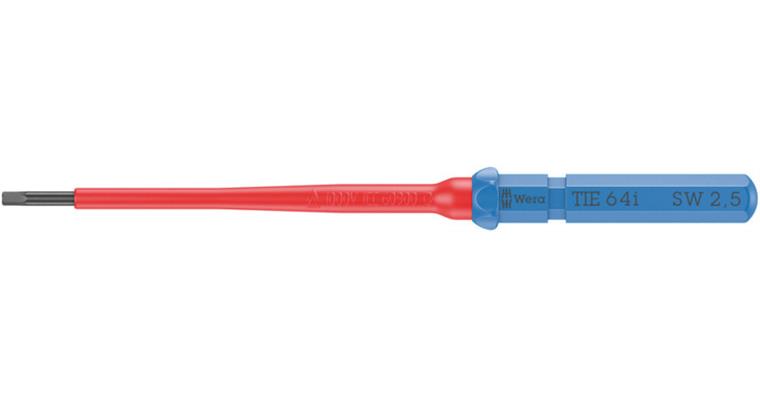 1001709224 Interchangeable blade for hexagon socket screws KK VDE 64 i 2.5mm TIE 05006518001