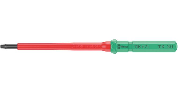 1001709252 Interchangeable blade for TX screws KK VDE 67 i TX 20 x 157 mm TIE 05006536001