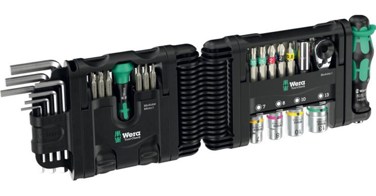 1052923301 Bits assortment with ratchet nuts Tool-Check Modular 50 pieces 05049020001