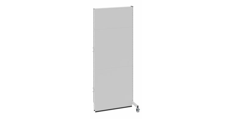 1082586103 Mobilní akustická příčka – přídavné pole 1000×740×2500mm RAL 7035