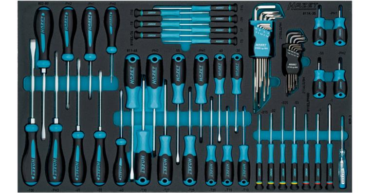 1001213809 Screwdriver set 163-480/57N 57-piece