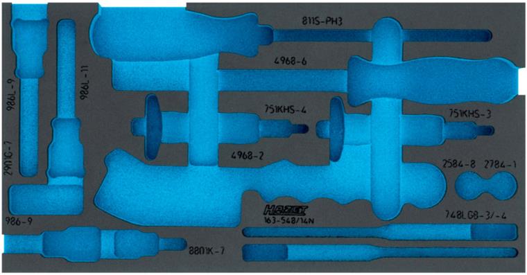 1001213795 2-component soft foam insert 163-548LN