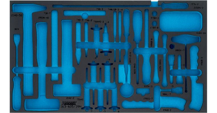 1001213790 2-component soft foam insert 163-605LN
