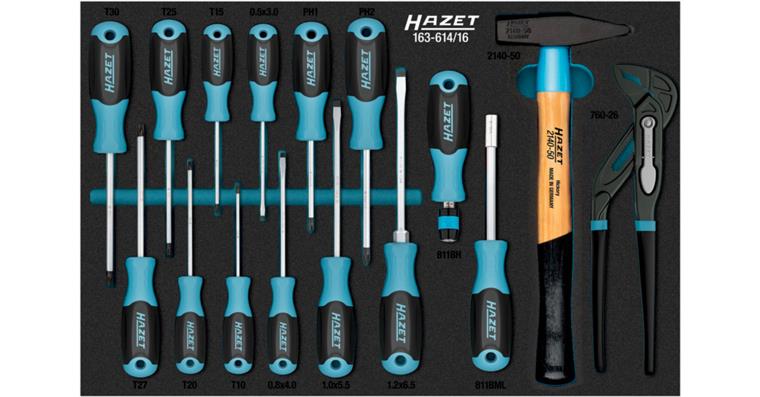 1001213781 Tool set 163-614/16 16-piece