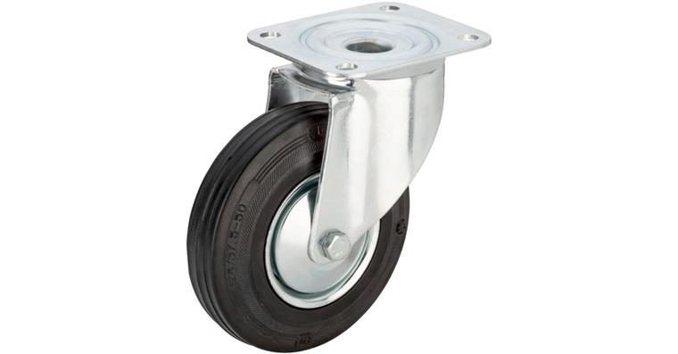 1001206488 Swivel castor without brakes 170-0110