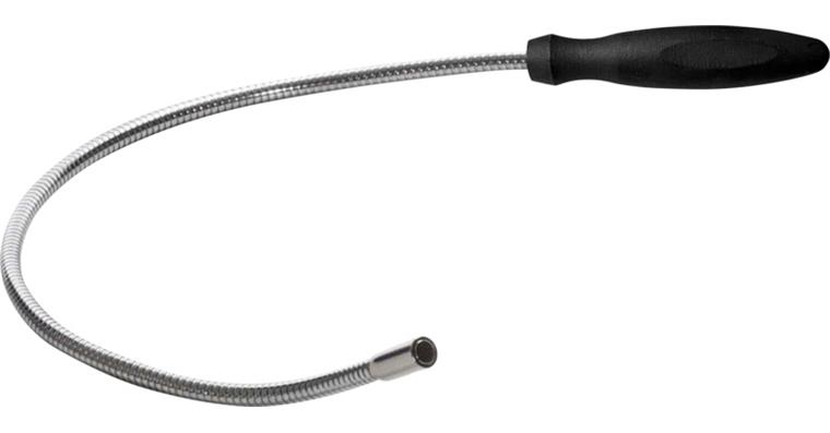 1095012676 Ohebný magnetický zvedák, hlava 8 mm, délka 380 mm, pevná magnet. hlava
