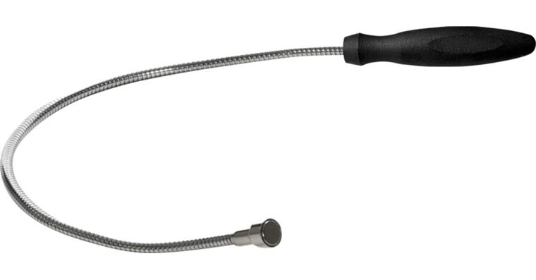 1095012677 Ohebný magnetický zvedák, hlava 12 mm, délka 380 mm, pevná magnet. hlava