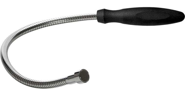 1095012679 Ohebný magnetický zvedák, hlava 19 mm, délka 420 mm, pevná magnet. hlava