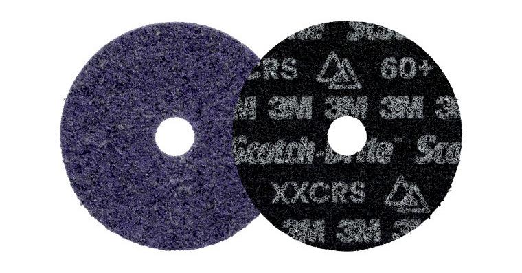 1043720101 Kotouč Scotch-Brite na suchý zip prům. 115×22 mm ex. hrubý/P50, bal. 20 ks