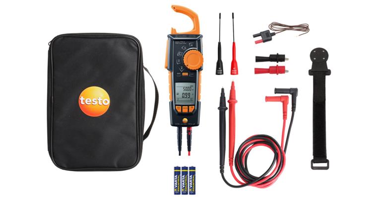 1033967305 Digitální proudové klešťové multimetry testo 770-3 Set, 1000V/600A s Bluetooth