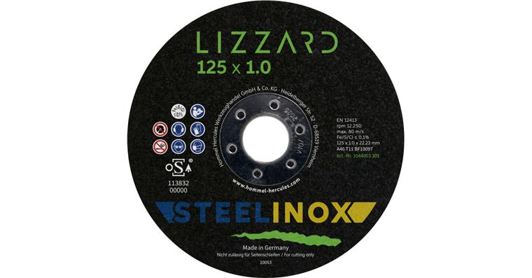 1044803301 Trennscheibe für Stahl / Edelstahl 125 x 1,0 mm 