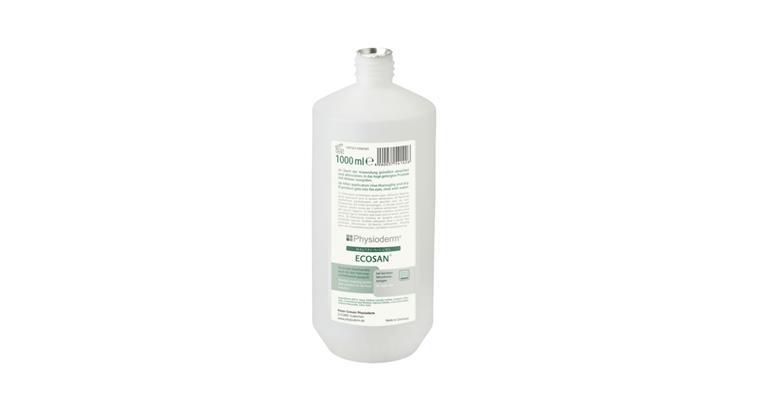 1005990132 Čisticí prostředek na kůži Ecosan 1000 ml kulatá láhev