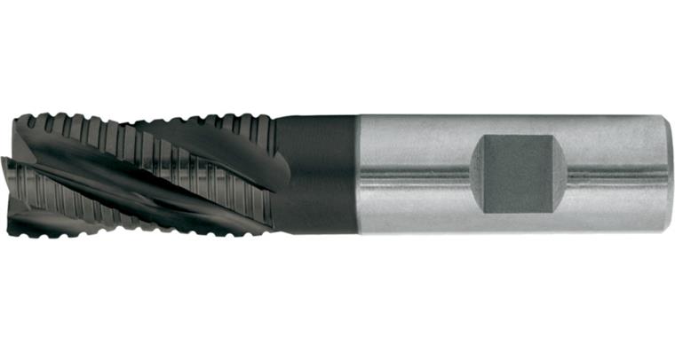 1003160314 ATORN Roughing and finishing cutter HSS-E PM DIN844NF 6 mm T=4 short TiAlN