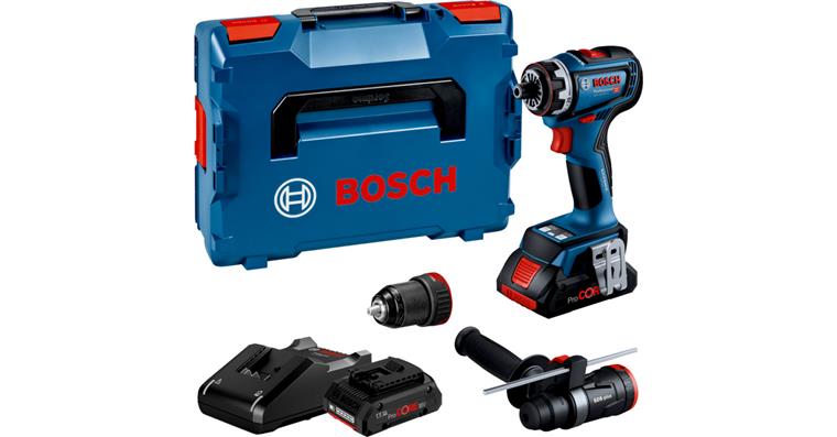 1090352603 Akušroubovák GSR 18V-90 FC v L-BOXX, 2 akumulátory + nabíječka