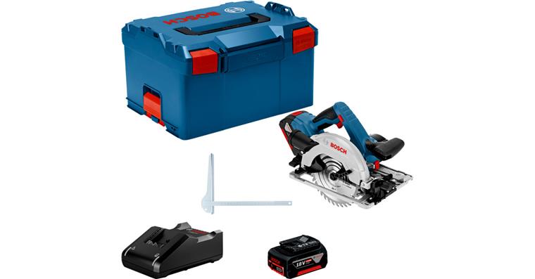 1090362104 Aku kotoučová pila GKS 18V-57 G v L-BOXX se 2 akumulátory + nabíječka