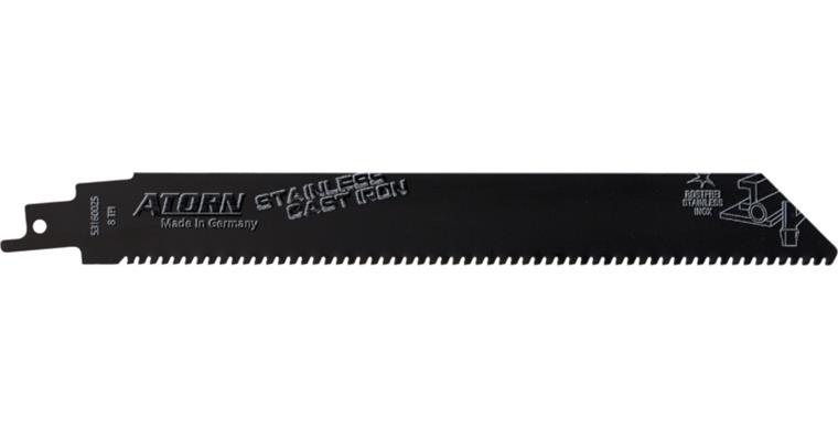 1003400515 TC 225x25x1.3 mm sabre saw blade, sst, SML cast., NF base metal, rebar