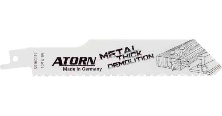 1003400507 Bimetal 150x25x1.1 mm sabre saw blade, steel, NF base metal, sst