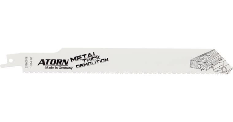 1003400509 Bimetal 300x25x1.1 mm sabre saw blade, steel, NF base metal, sst