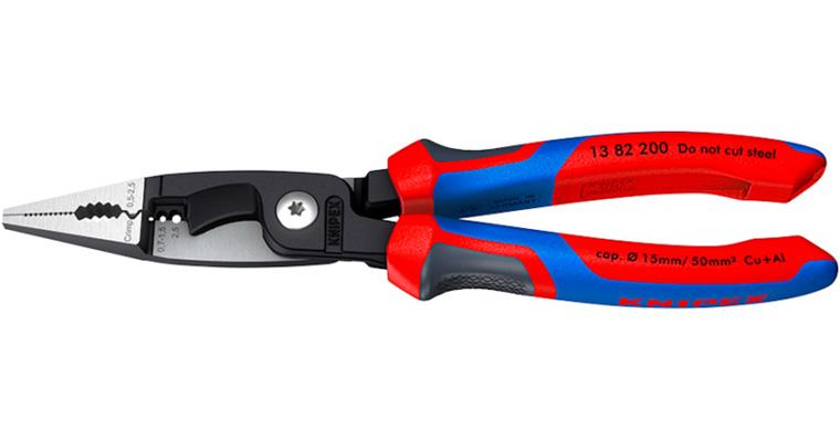 1001500555 Elektrikářské kleště,200 mm, dvoudílná rukojeť