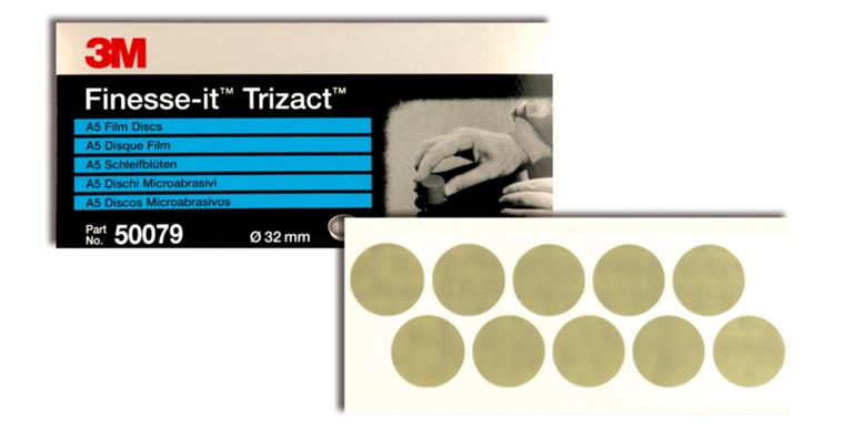 1005600304 3M Trizact (TM) Finesse-it (TM) Filmscheibe Rolle 466LA 32 mm A3 7000008789