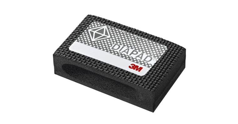 1005601689 3M ruční brusný blok flexibilní diamant 6200J červený 55×90×25 mm N74