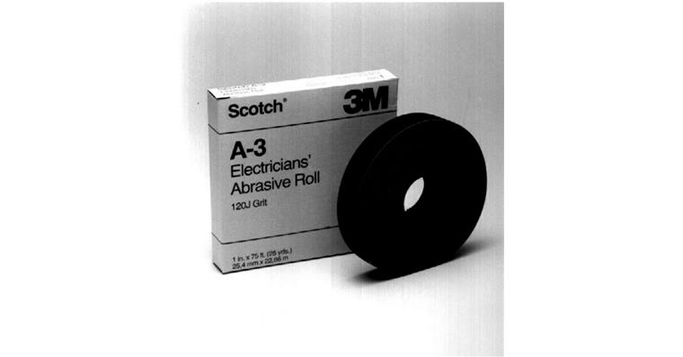 1005600608 3M Scotch (R) Elektrosmirkl 25,4 mm × 22,9 m zrnitost 120 7000044879