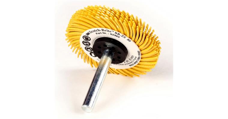 1005602162 3M Scotch-Brite BB-ZS štětcový disk s hřídelí žlutý 50,8 mm P80 7000078180