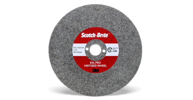 1005600071 3M Scotch-Brite (TM) Kompaktní kotouč EX-UW 203,2 mm × 4,2 mm × 25,4 mm