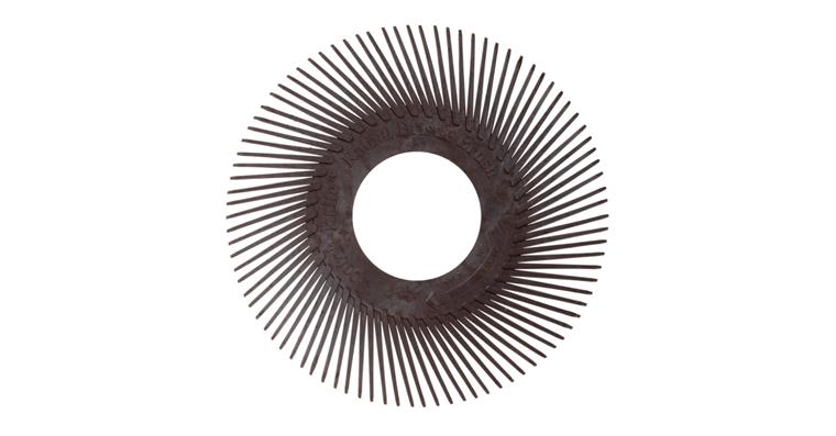 1005602205 3M Scotch-Brite (TM) Radial Bristle Brush hnědý 152,4 mm P36 7100138292