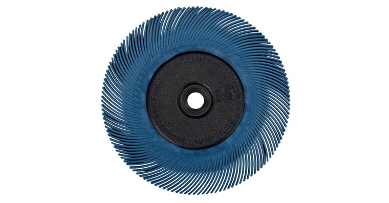 1005602214 3M Scotch-Brite (TM) Radial Bristle Brush modrý 193,5×25,4 mm P400 7100138336
