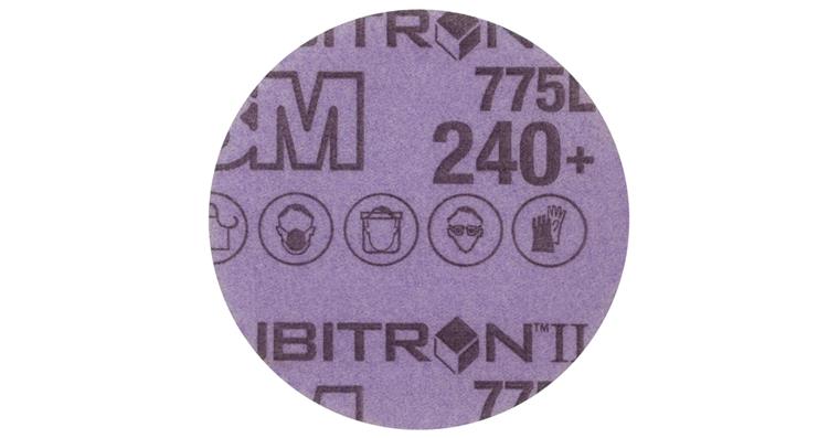 1005600287 3M Cubitron™ Hookit™ filmový kotouč 775L 75 mm 240+ neděrovaný 7100145430