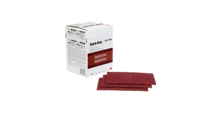1005600546 3M Scotch-Brite (TM) Handpad 7448 PRO 158 mm × 224 mm S UFN 7100288566
