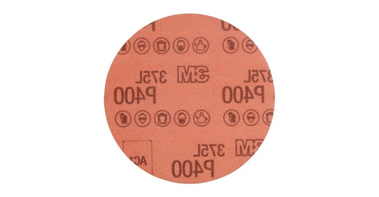 1005600435 3M Hookit™ filmový kotouč 375L 125 mm P400 neděrovaný 7100305428