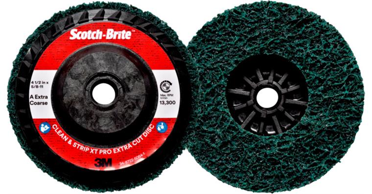 1005600009 3M Hrubý čisticí kotouč Scotch-Brite XT-RD Pro Extra Cut 115×22 mm
