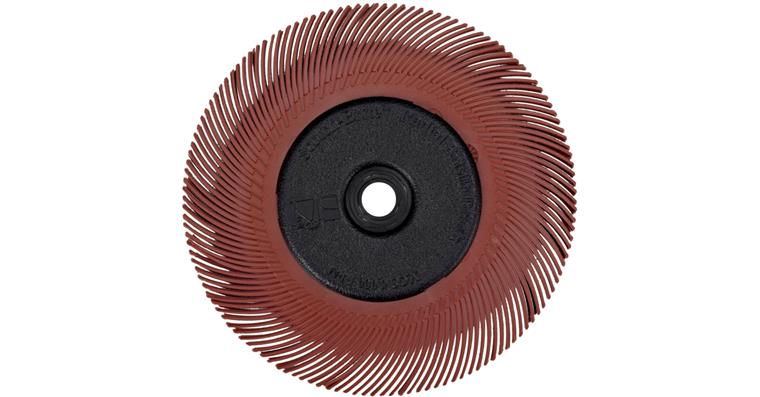 1005600020 3M BB-ZB radiální brusný kartáč Bristle typ C zrno 220 prům. 150 mm červený