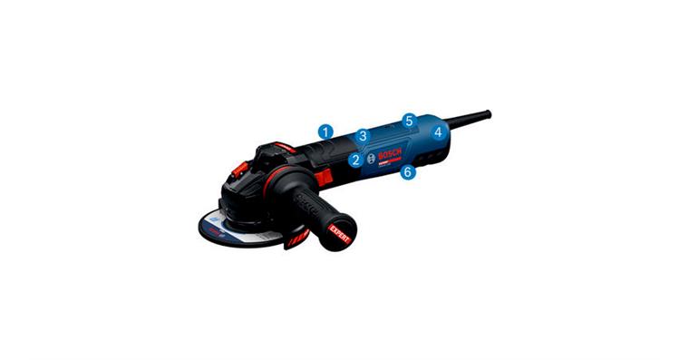 1091430401 Angle grinder EXPERT EXWS20-125B 2000W M14