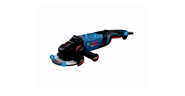 1091430405 Angle grinder EXPERT EXWS30-180B 2800W M14