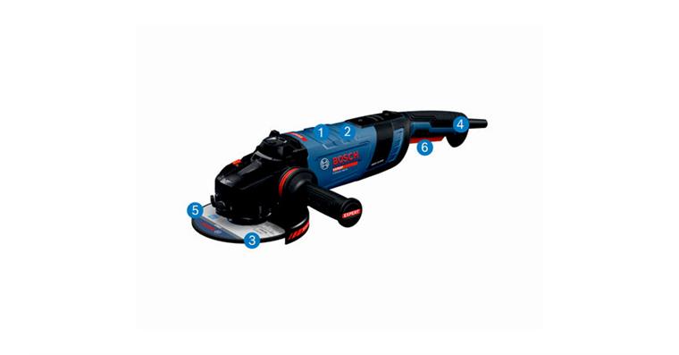 1091430406 Angle grinder EXPERT EXWS30-180PB 2800W M14