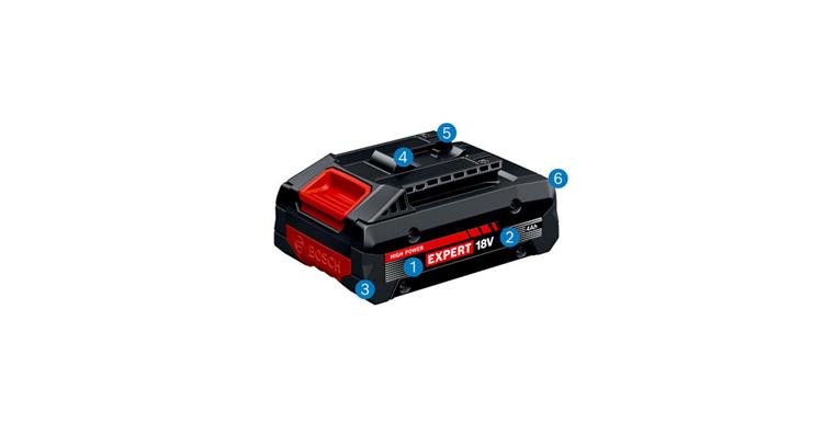 1090358202 Akkupack EXPERT 2x EXBA18V-40