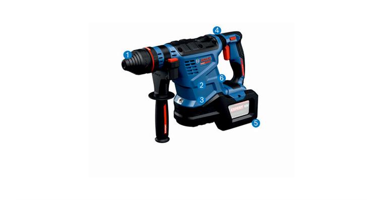 1090356302 Cordless hammer drill EXPERT with SDS plus EXBH18V-32F without battery