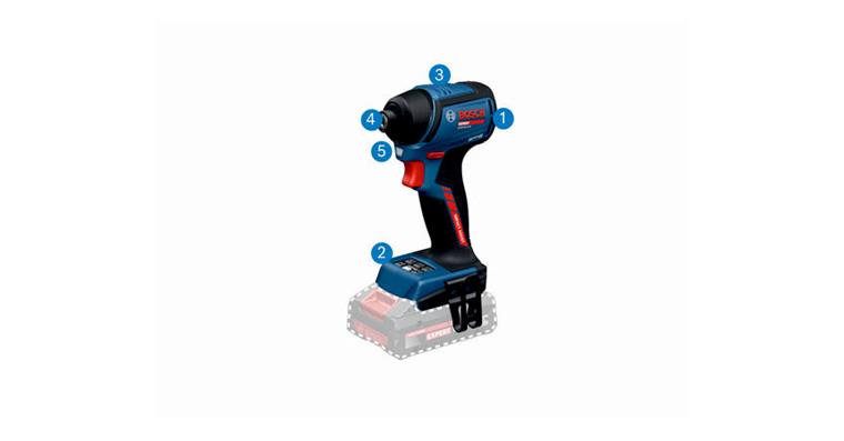 1090367202 Impact wrench EXPERT EXDR18V-230 without battery