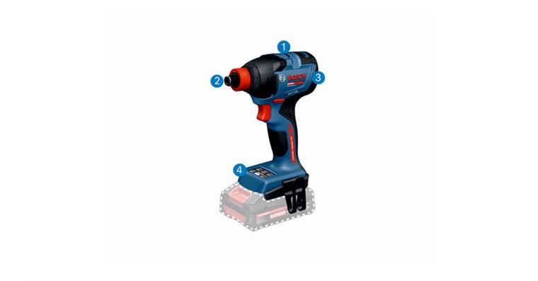 1090367201 Impact wrench EXPERT EXDX18V-210 without battery