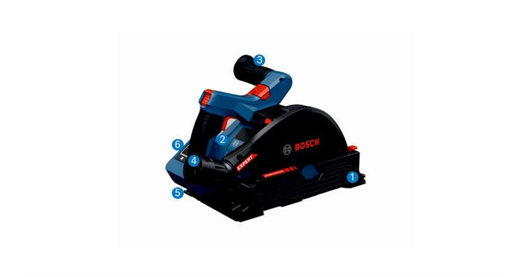 1092154201 Cordless plunge saw EXPERT BITURBO EXKT18V-52G, L-BOXX 238 without battery