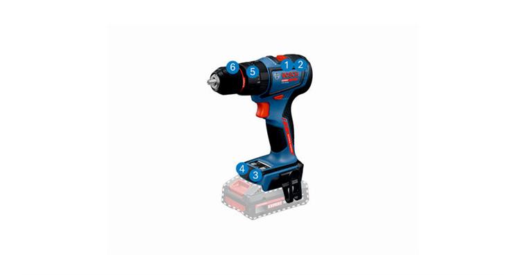 1090366305 Cordless impact drill EXPERT EXSB18V-90 with 2 batteries EXBA18V-40, L-BOXX 136