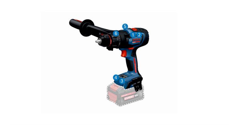 1090366301 Cordless impact drill EXPERT EXSB18V-150, L-BOXX 136 without battery