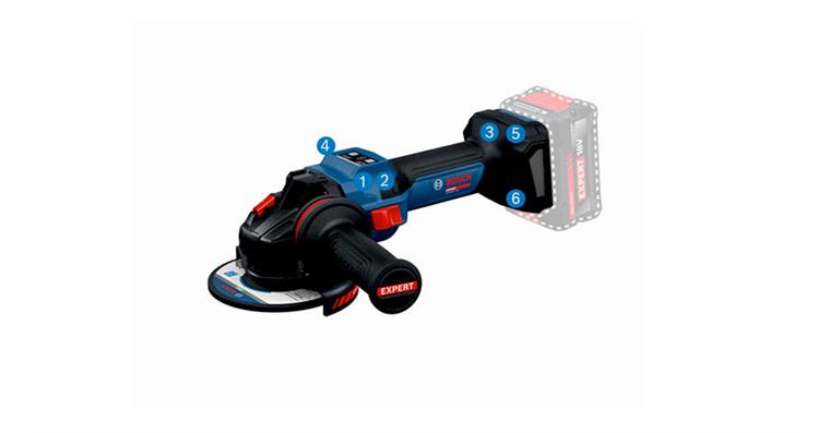 1090355702 Angle grinder EXPERT EXWS18V-15S without battery