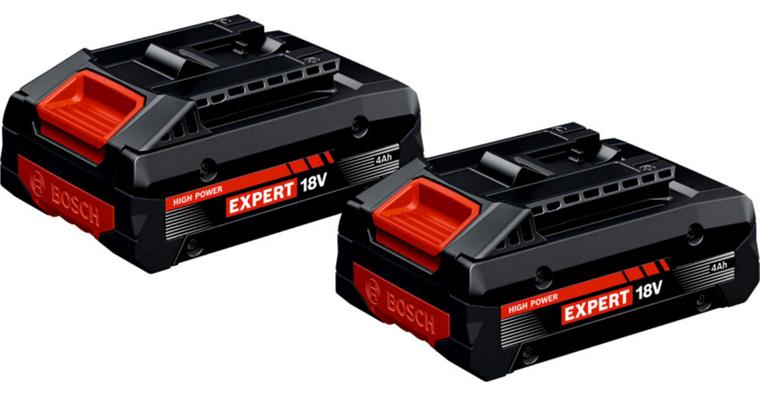 1090358202 2× náhradní akumulátor EXPERT 18V / 4,0 Ah EXBA18V-40